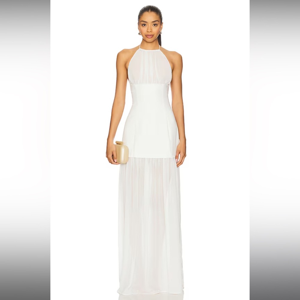 Roquel Maxi Dress in Bone